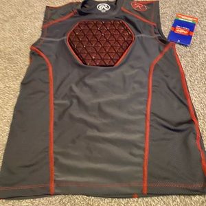 Rawlings compression protective undershirt in youth large